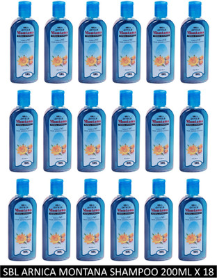 SBL ARNICA MONTANA SHAMPOO 200 ML BOTTLE - (PACK OF 18)(3600 ml)