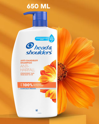 Head and Shoulders Anti-Hairfall, Anti-Dandruff Shampoo 650ML(650 ml)