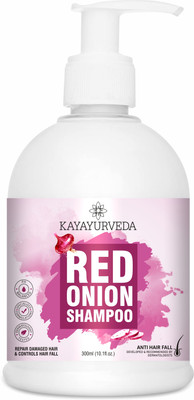 KAYAYURVEDA Onion Shampoo with Amla | Reduces Hair Fall(300 ml)