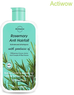 ACTIWOW Rosemary Shampoo For Replenishing Hair Health and Preventing Damage(300 ml)