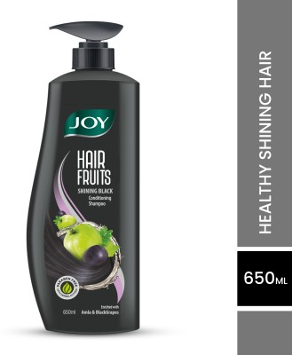 Joy Shining Black Amla Conditioning Shampoo for Long & Strong Hair(650 ml)