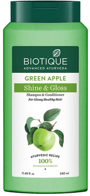 BIOTIQUE Bio Green Apple Shampoo 340 ml(340 ml)
