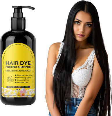 VSK Hair Smoothening Dye Shampoo – Botanical Blend – 300ml(300 ml)