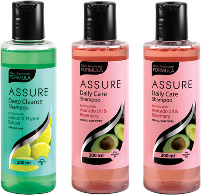 ASSURE Deep Cleanse One pack & Daily Care pack of two(200 ml)