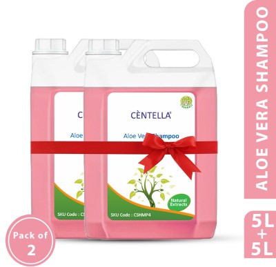 CENTELLA Aloevera Shampoo For All Hair |Antidandruff Shampoo|Control hairfall |Shampoo(10 L)