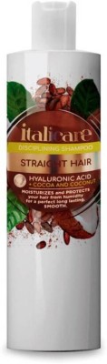 Italicare Disciplining Shampoo For Straight Hair With Hyaluronic Acid(300 ml)