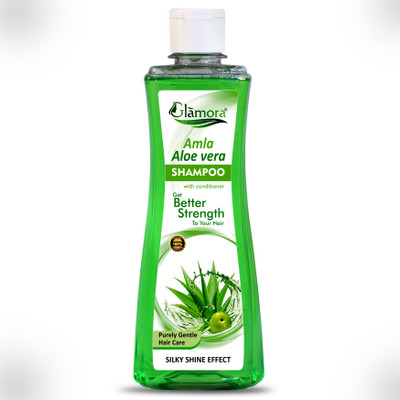 Glamora Advanced Formulated Aloevera Amla Shampoo For better Healthy Hair(200 ml)