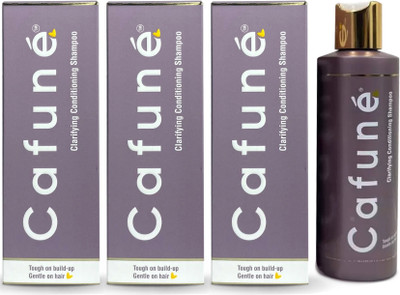 Cafune Clarifying Conditioning Shampoo (Pack of 3 x 150ml)(450 ml)