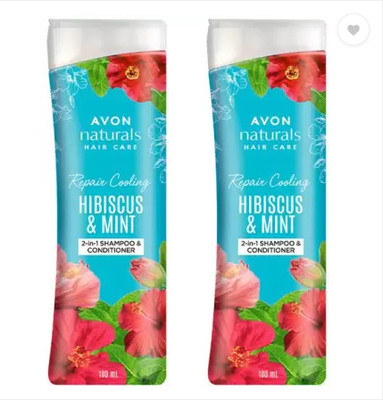 AVON hibiscus shampo and cond(360 ml)