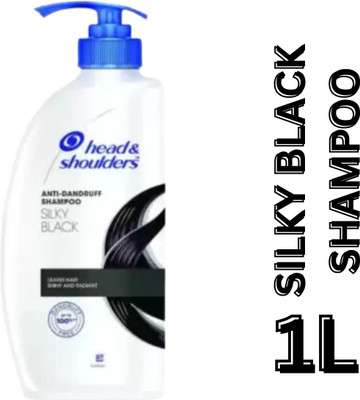 Head and Shoulders SILKY BLACK SHAMPOO-1LTR(1 L)