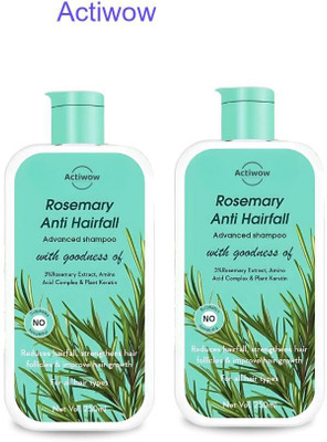 ACTIWOW Rosemary Anti Hair Fall Shampoo For Reducing Excessive Hair Fall A001(500 ml)