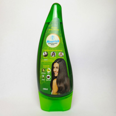 Fulfeel Nourish Ayurvedic Anti-Dandruff Shampoo | Aloe Vera/Amla for Healthy Scalp/hair(100 ml)