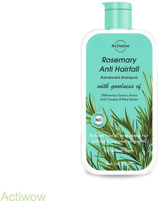 ACTIWOW Rosemary Shampoo For Reducing Dryness and Preventing Hair Loss(300 ml)