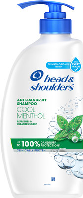Head and Shoulders Cool Menthol Anti-Dandruff Shampoo for All-Hair Types(650 ml)