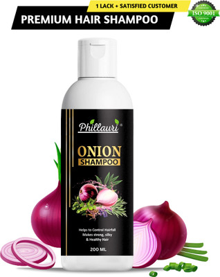 Phillauri Onion Shampoo for Hair Growth & Hair Fall Control(200 ml)