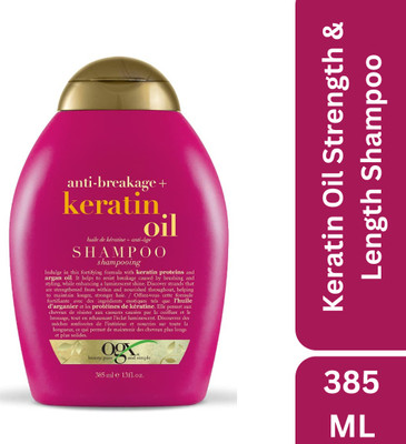 ogx Keratin Oil Strength & Length Shampoo(385 ml)