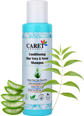 Caret Organic Aloe Vera and Neem Conditioning Shampoo Promotes Hair Growth(100 ml)