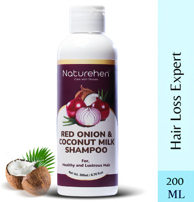 NATUREHEN Onion Shampoo For Hair fall Control & Soft & Glossy Hair(300 ml)