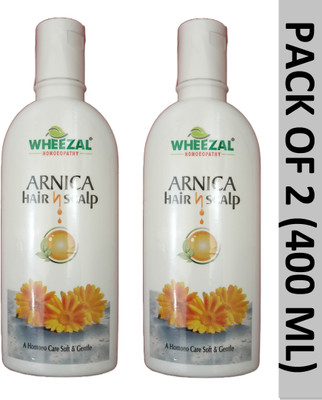 WHEEZAL ARNICA HAIR N SCALP SHAMPOO (Pack Of 2)(400 ml)
