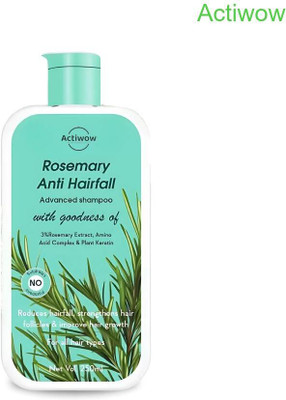 ACTIWOW Rosemary Shampoo For Balancing Oily Scalp and Preventing Fall(300 ml)