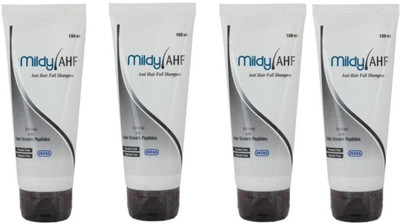 mildy AHF Anti Hair Fall Shampoo - 100 ml, Pack Of 4(400 ml)