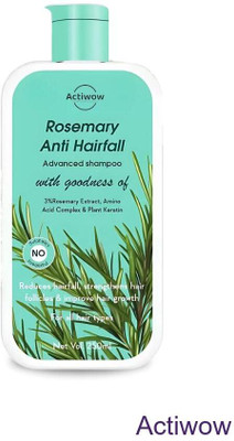 ACTIWOW Rosemary Shampoo For Clean and Healthy Hair Roots(300 ml)