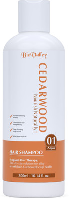 Biovalley Cedarwood Shampoo Hair fall control, Reduce Hair Loss & Strengthen(300 ml)