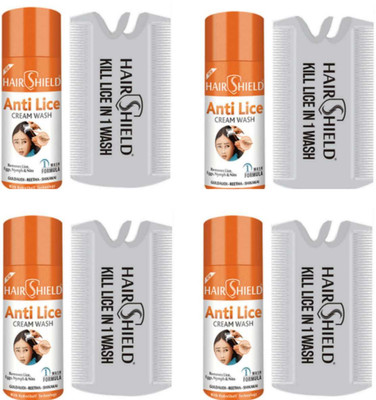 HAIRSHIELD 1 WASH ANTI LICE REMOVE REMOVE EGGS(120)ML(120 ml)