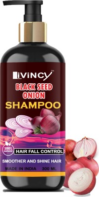 Livincy BLACK SEED ONION HAIR GROWTH OIL [HAIR FALL CONTROL DAILY CARE](300 ml)