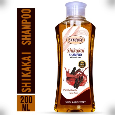 KESUDA Shikakai Shampoo for Strong and Silky Hair(200 ml)