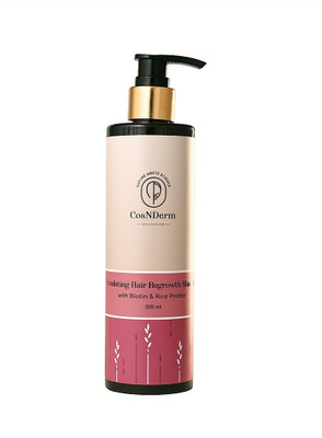 Cosnderm Hair Shampoo with Biotin and Rice Protein for Men & Women(300 ml)