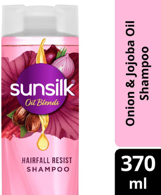 SUNSILK Hairfall Shampoo with Onion & Jojoba Oil(370 ml)