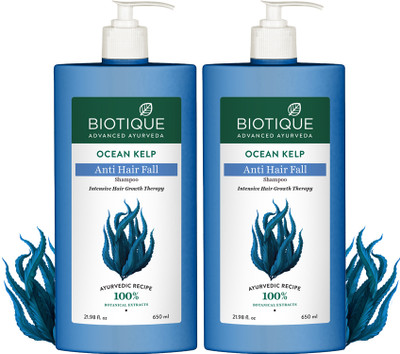 BIOTIQUE Ocean Kelp Anti Hair Fall Shampoo(1300 ml)