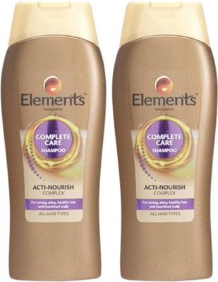 Element Complete care Shampoo 400 pack of 2(2X200ml)(400 ml)