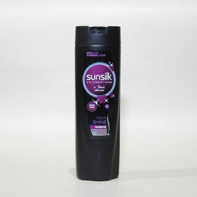 SUNSILK Stunning Black Shine Shampoo Moisturised and Shiny 169ml(169 ml)