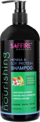 SAFFIRE Henna And Soy protein Deep Root Nourishing Shampoo(450g)(450 ml)