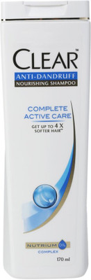 Clear Complete Active Care Anti-Dandruff Shampoo 170m(169 ml)