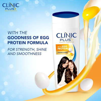 Clinic Plus Shine With Egg Protein Shampoo 172MLS(172 ml)
