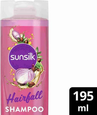 SUNSILK Jojoba Oil & Onion Hairfall shampoo 195 ml(195 ml)