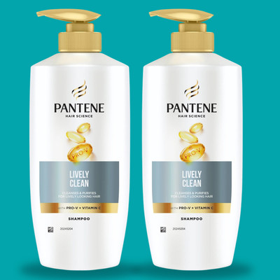 PANTENE Hair Science Lively Clean Shampoo with Vitamin C A013(650 ml)