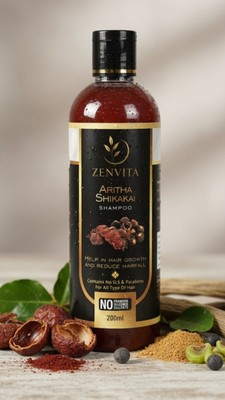 Zenvita Aritha Shikakai Shampoo(200 ml)