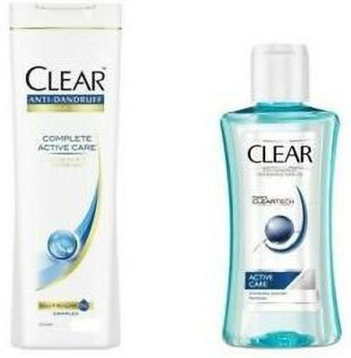 Clear COMPLETE ANTI DANDRUFF SHAMPOO 170ML + ACTIVE CARE HAIR OIL 150ML(320 ml)