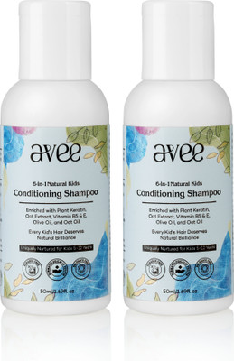 AVEE Kids Shampoo for 5 to 12 Years - Silky & Shiny Hair, Reduces Itchy Scalp(100 ml)