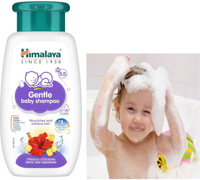 HIMALAYA Baby Gentle Daily Care Baby Shampoo 200ml Free From parabeens(200 ml)