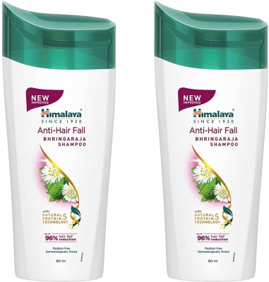 HIMALAYA Anti Hair Fall Shampoo 80ml, Pack of 2(160 ml)