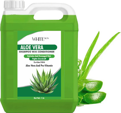 white bon aloe vera shampoo with conditioner pack of 1(1 L)
