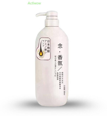 ACTIWOW Sakura Japanese Shampoo With Natural Ingredients, With Coconut Milk(300 ml)