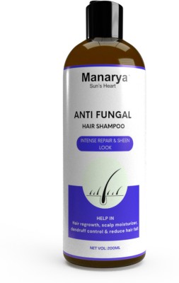 Manarya Sun's Heart Anti Fungal Damage Repair Shampoo For Hair & Beard(200 ml)