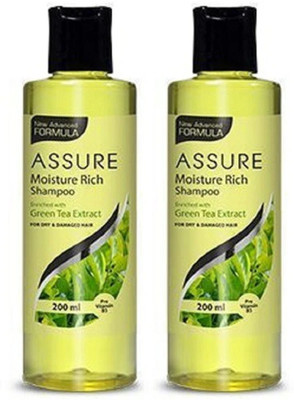 Rastic Assure Moisture Rich Enriched With Green Tea Extract Pack of 2(400 ml)