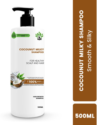GIR Coconut Milky Shampoo with Coconut Extract for Hair Hydration & Shine(500 ml)